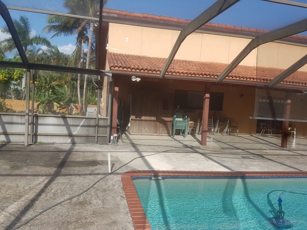 Patio screen replace