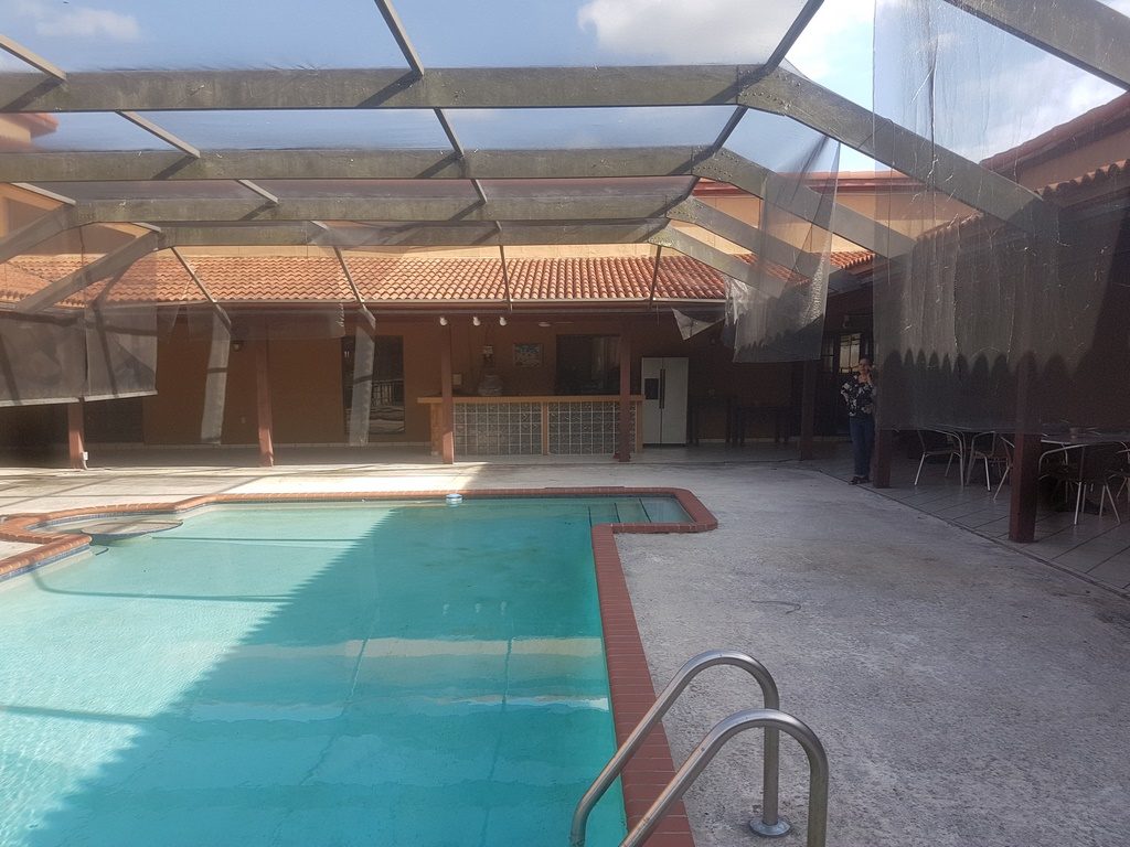 Patio screen replacement